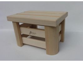 Liberty Wellness Sauna opstap krukje Foto van Liberty Wellness Sauna opstap krukje