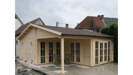 Foto von Azalp Garage Miami 750x800 cm Schwingtor