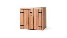 Volente containerberging Demi voor twee kliko's/containers tot 240 liter Foto van Volente containerberging Demi voor twee kliko's/containers tot 240 liter