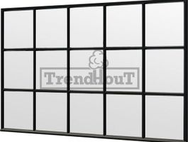 Kirk and Michaels Steellook Fenster 3405x2200 mm - Schwarz Foto von Kirk and Michaels Steellook Fenster 3405x2200 mm - Schwarz
