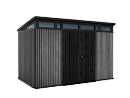 Keter Signature 117 Kunststof Tuinhuis Venetian Grijs Foto van Keter Signature 117 Kunststof Tuinhuis Venetian Grijs