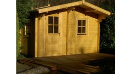 Azalp Royal Class Saunahaus 2 / 95 mm Foto von Azalp Royal Class Saunahaus 2 / 95 mm