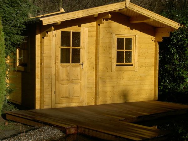 Azalp Royal Class Saunahaus 2 / 95 mm