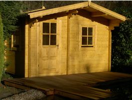 Azalp Royal Class Buitensauna 2 Foto van Azalp Royal Class Buitensauna 2