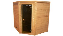 Interflex hoeksauna MS 1 Foto van Interflex hoeksauna MS 1