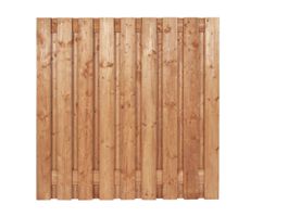 Azalp tuinscherm Coloured Wood fijnbezaagd Foto van Azalp tuinscherm Coloured Wood fijnbezaagd