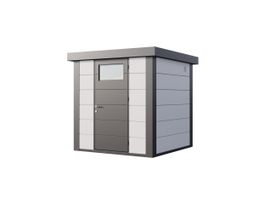 Telluria Classico 2121 metalen tuinhuis Foto van Telluria Classico 2121 metalen tuinhuis