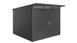 Biohort AvantGarde A7 metalen tuinhuis dubbele deur Foto van Biohort AvantGarde A7 metalen tuinhuis dubbele deur