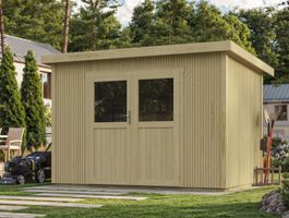 Debro tuinhuis Vertico - Hogedruk geïmpregneerd Foto van Debro tuinhuis Vertico - Hogedruk geïmpregneerd