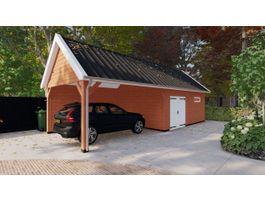 Foto van Trendhout buitenverblijf Zadeldak Select Modern