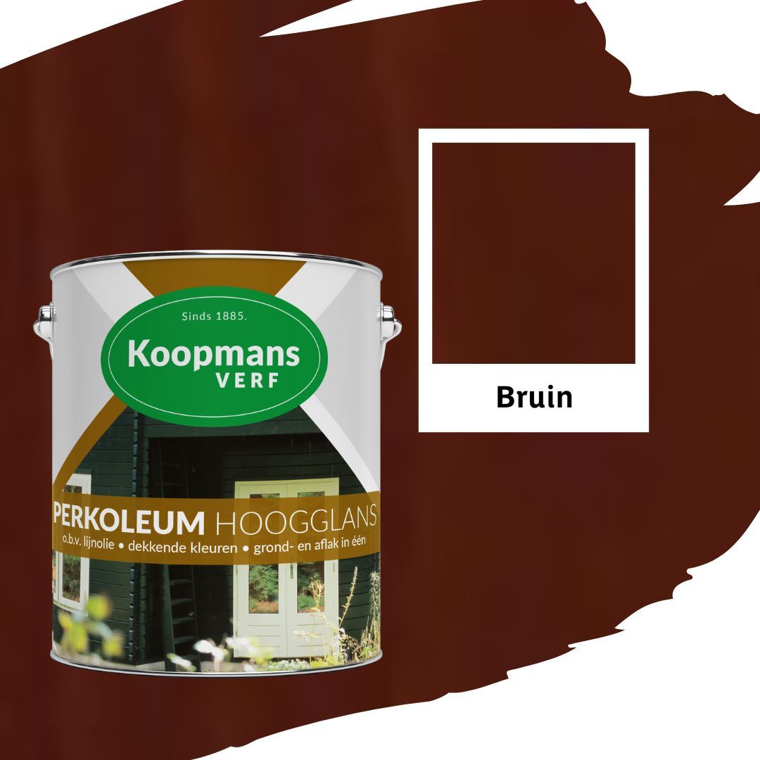 Koopmans Impra Bruin Hoogglans Transparant 2.5L
