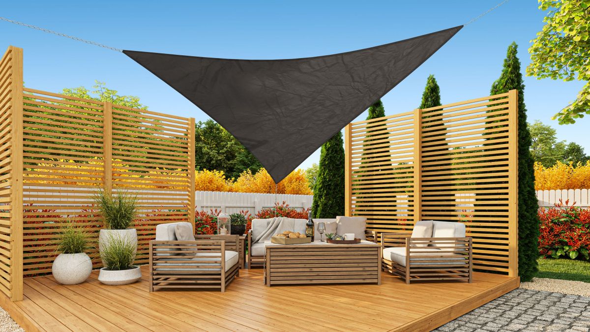 Nesling Coolfit Schaduwdoek Driehoek