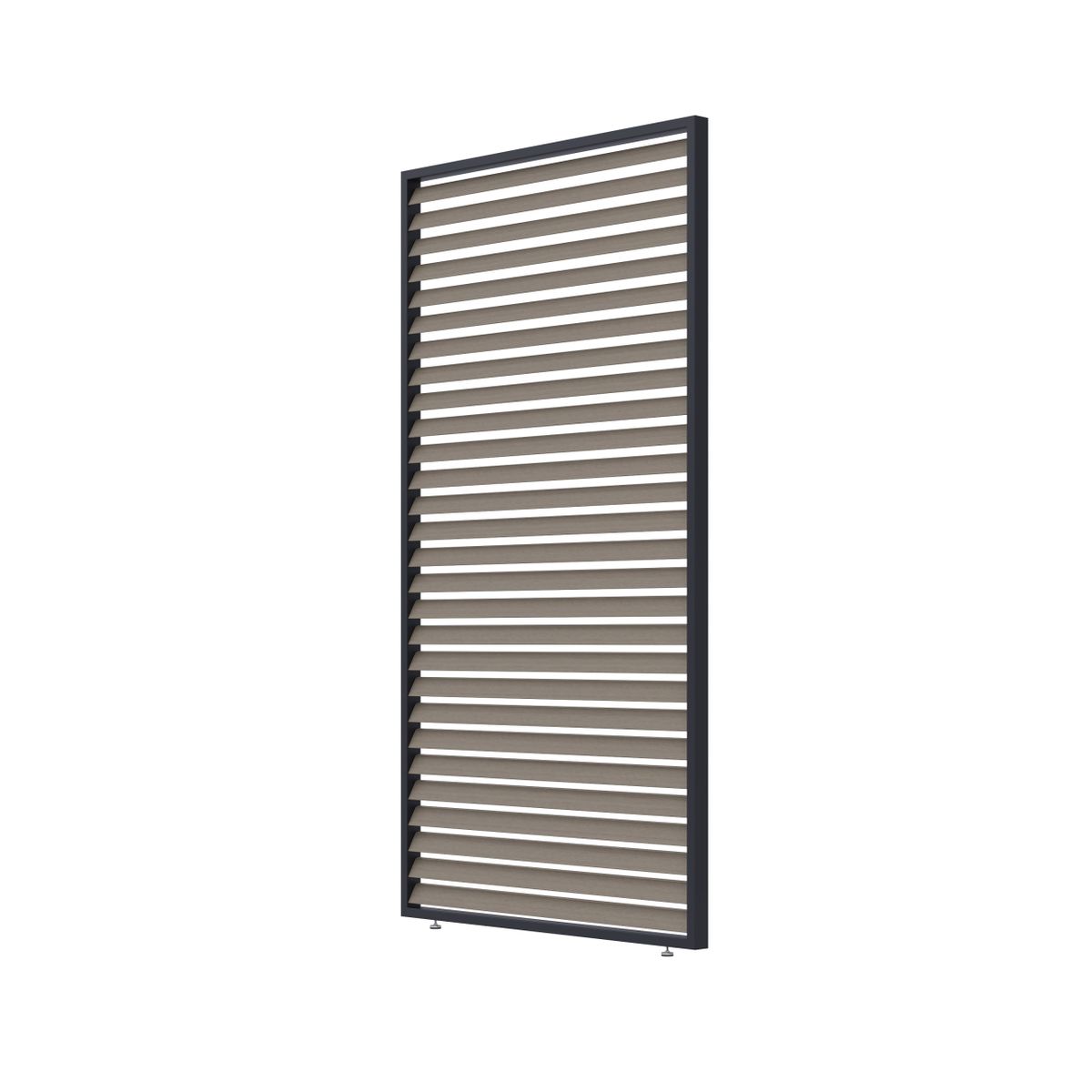 Porchenzo shutter paneel 93 cm - horizontaal - woodgrain