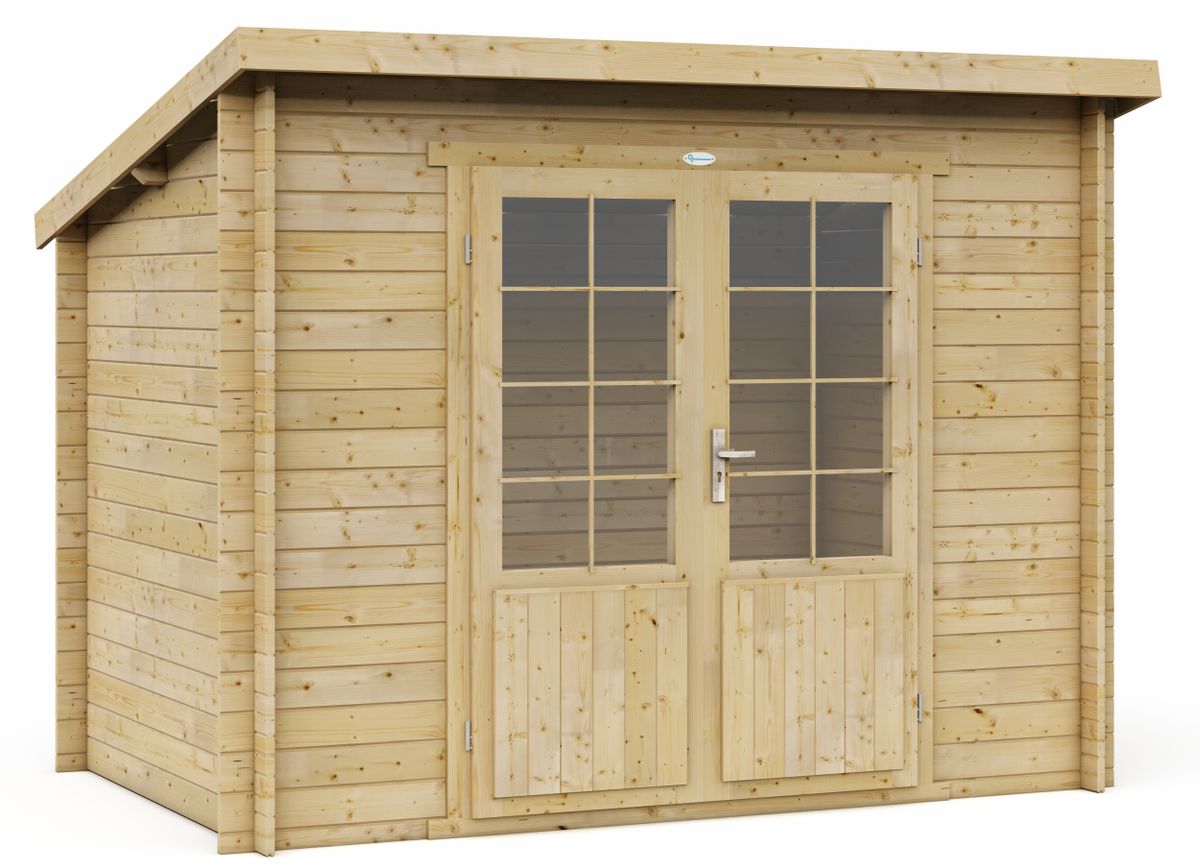 Interflex blokhut 3020 L - geïmpregneerd