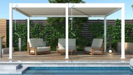 Foto van Porchenzo Paros Max aluminium overkapping - wit