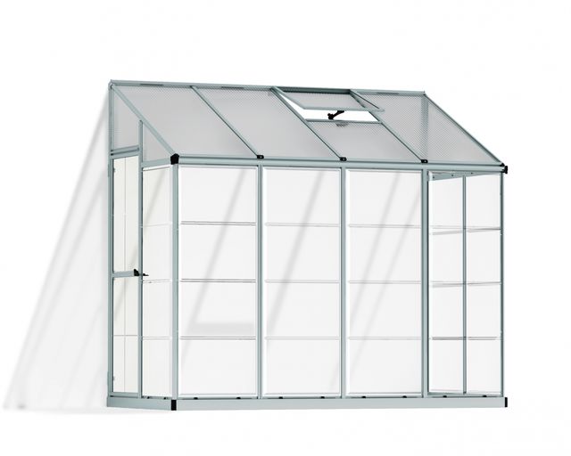 Foto van Palram – Canopia Lean To Grow House 8X4 - Zilver
