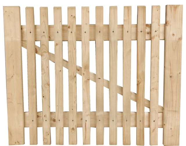 Azalp vurenhouten regelpoort 80x100 cm