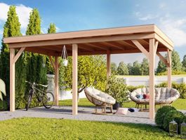 Foto von WoodAcademy Überdachung Douglasie Duke gehobelt