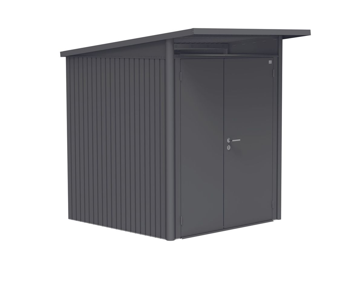 Biohort AvantGarde A1 metalen tuinhuis dubbele deur