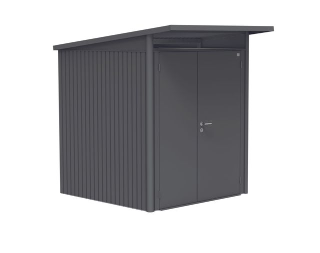 Biohort AvantGarde A1 metalen tuinhuis dubbele deur