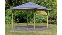 Foto von Karibu 28742 Gartenlaube Cordoba - Hochdruck Imprägniert