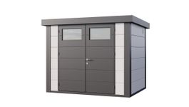 Telluria Classico 2721 metalen tuinhuis Foto van Telluria Classico 2721 metalen tuinhuis