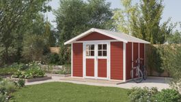 Grosfillex 23007242 DECO H7.5 - Kunststoff Gartenhaus rot-grau Foto von Grosfillex 23007242 DECO H7.5 - Kunststoff Gartenhaus rot-grau