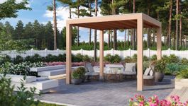 WoodAcademy Douglasien Überdachung Ruby Essential Foto von WoodAcademy Douglasien Überdachung Ruby Essential