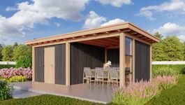 Kirk and Michaels Gartenhaus mit Terrasse Tiberius nero Foto von Kirk and Michaels Gartenhaus mit Terrasse Tiberius nero