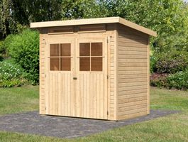 Karibu 68189 Glücksburg 2 Gartenhaus Foto von Karibu 68189 Glücksburg 2 Gartenhaus
