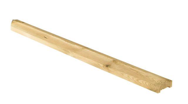 Azalp Vurenhout afdeklijst voor beton 180 cm