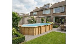 Foto von Ubbink Azura 750 x 400 x 130 cm Holzpool