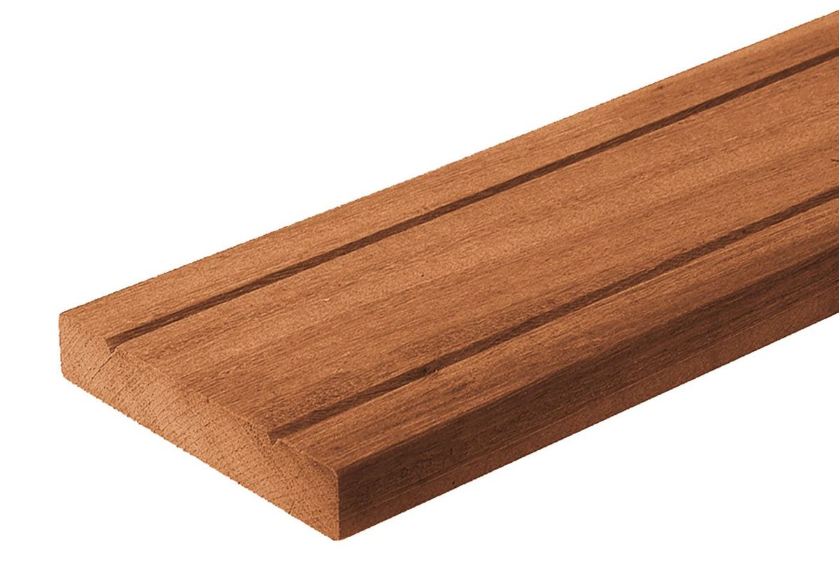 Azalp Bangkirai Plank Geschaafd 28 x 145 mm