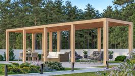 Foto von WoodAcademy Douglasien Überdachung Ruby Excellent