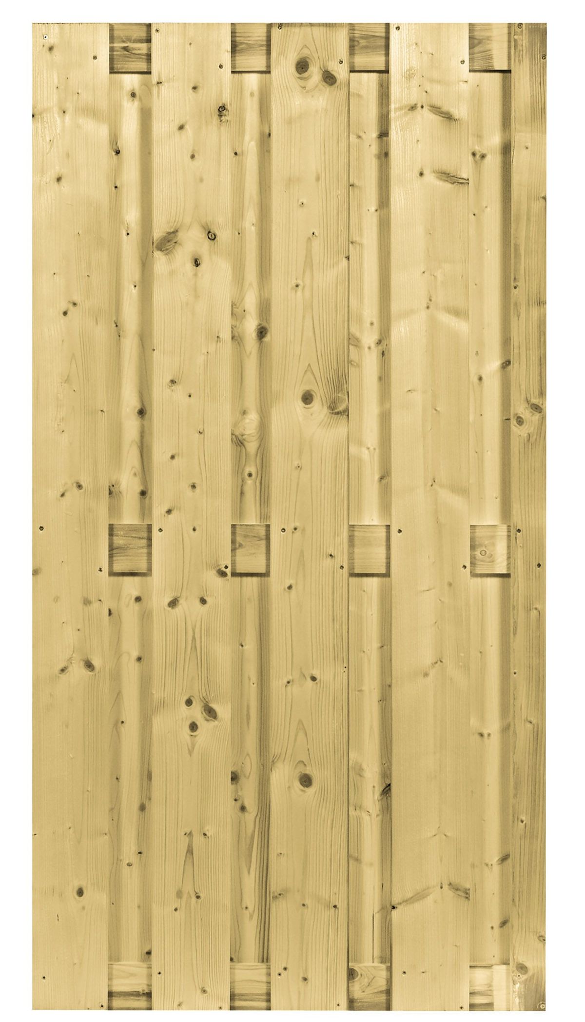 Azalp tuinscherm vurenhout recht horizontaal