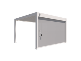 Porchenzo Paros windscherm 265 cm - wit Foto van Porchenzo Paros windscherm 265 cm - wit