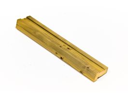 Foto von Interflex Rahmenfundamentleiste - imprägniert Fichtenholz 28-40 mm