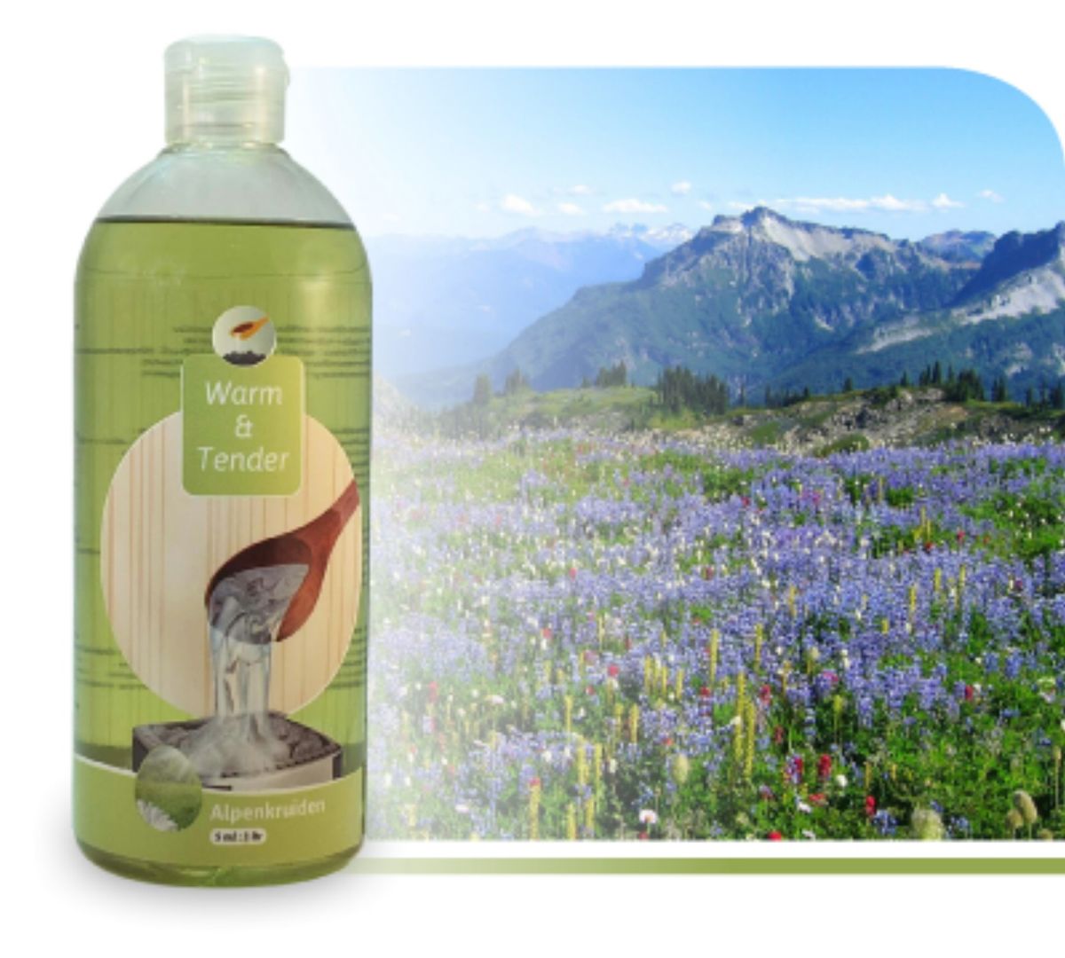 Warm and Tender saunageur - Alpenkruiden 100 ml