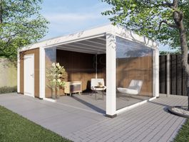 Foto van Trendhout buitenverblijf Palermo XXL