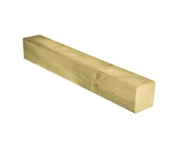 Foto van Azalp Grenen Paal vierkant Geschaafd 45 x 45 mm