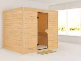 Karibu 54466 Sonara binnensauna Foto van Karibu 54466 Sonara binnensauna