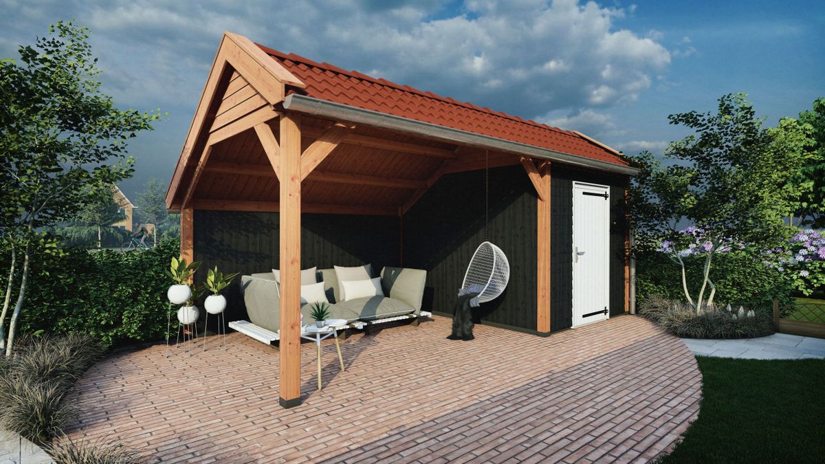 Trendhout kapschuur De Deel