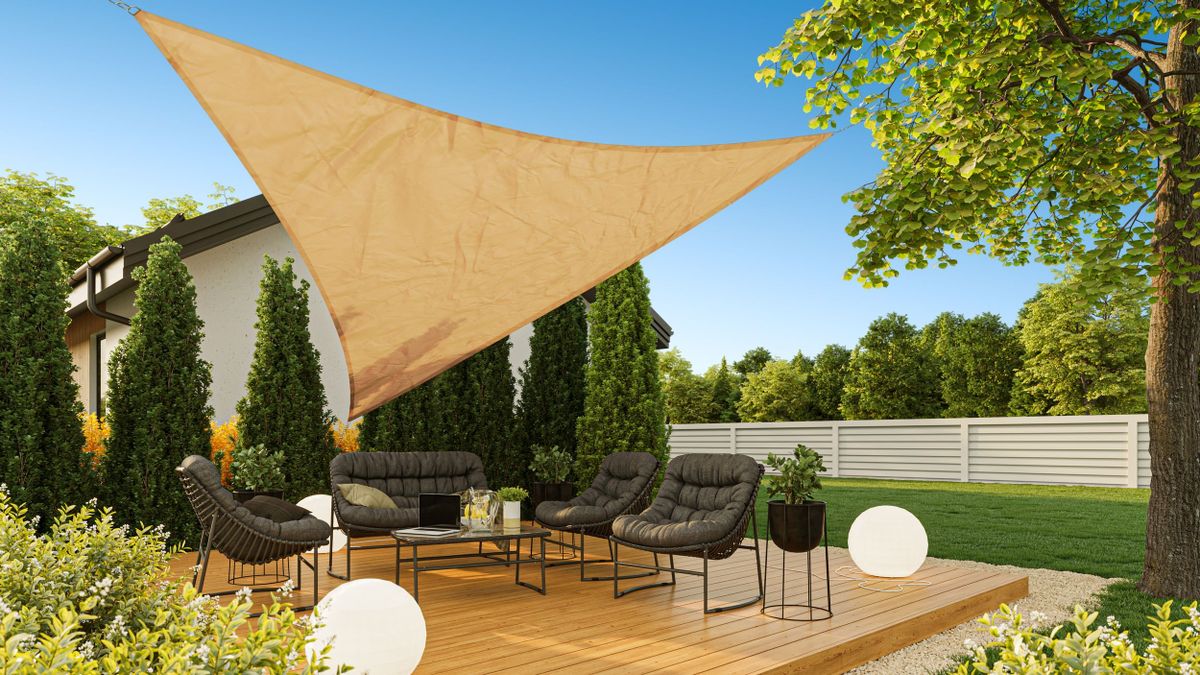 Nesling Coolfit Schaduwdoek Driehoek 90°