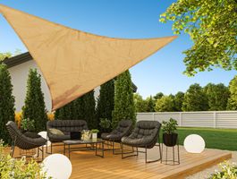 Nesling Coolfit Schaduwdoek Driehoek 90° Foto van Nesling Coolfit Schaduwdoek Driehoek 90°