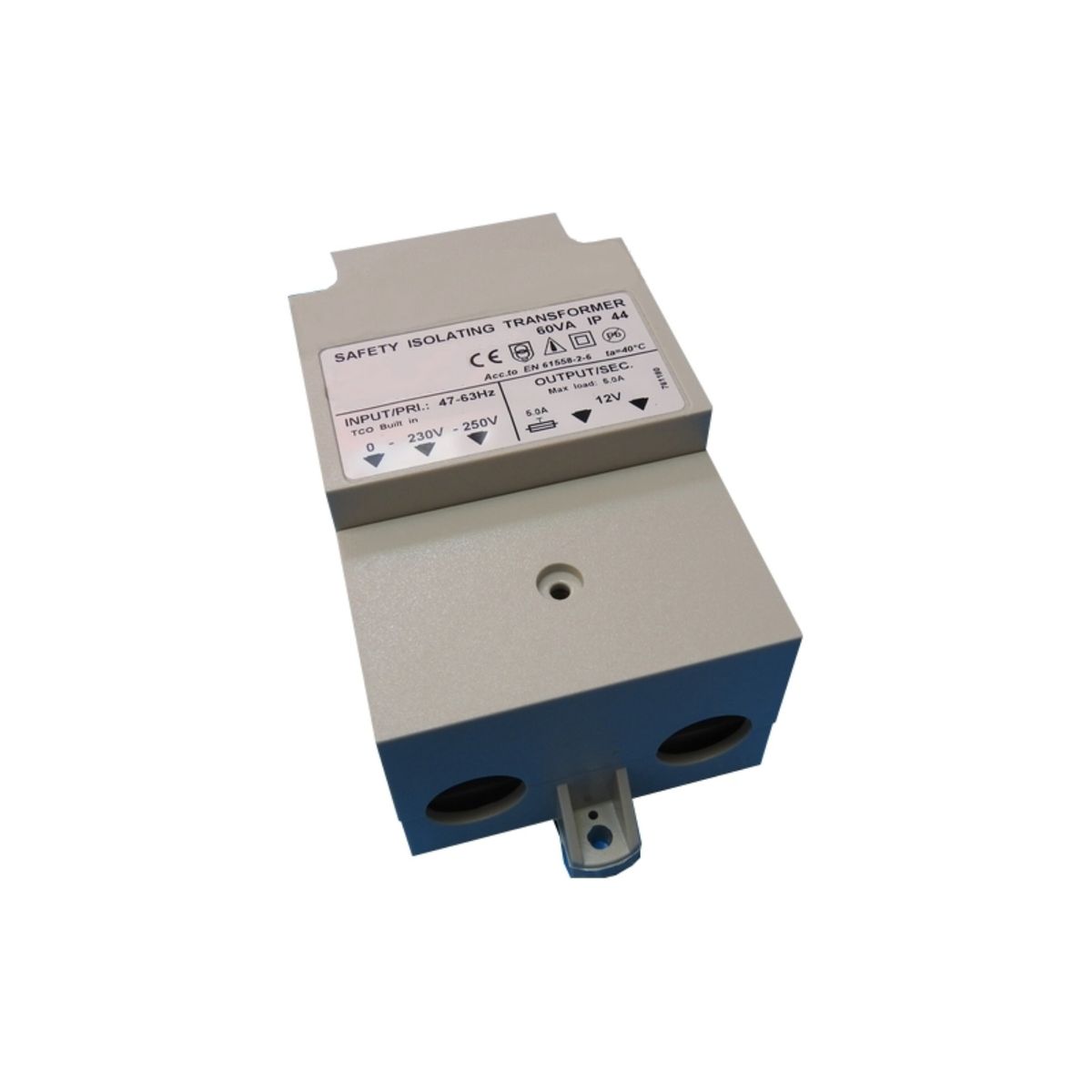 Azalp veiligheidstransformator maximaal 60 watt - IP44