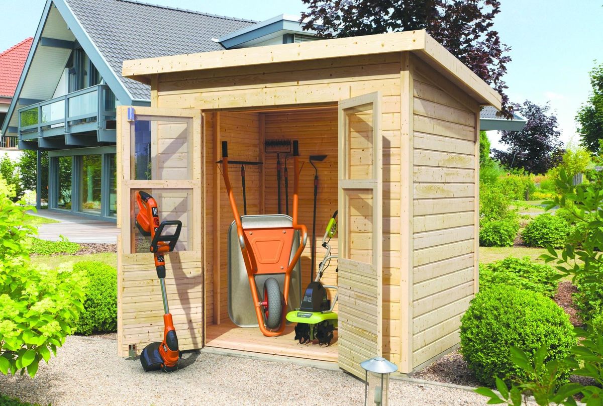 Karibu 68152 Merseburg 3 tuinhuis