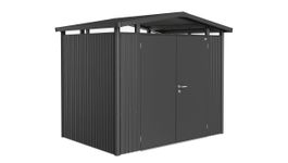 Biohort Panorama P2 metalen tuinhuis Foto van Biohort Panorama P2 metalen tuinhuis