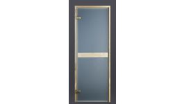 Ilogreen Saunatür Classic 79x189 cm Satin 8 mm Foto von Ilogreen Saunatür Classic 79x189 cm Satin 8 mm