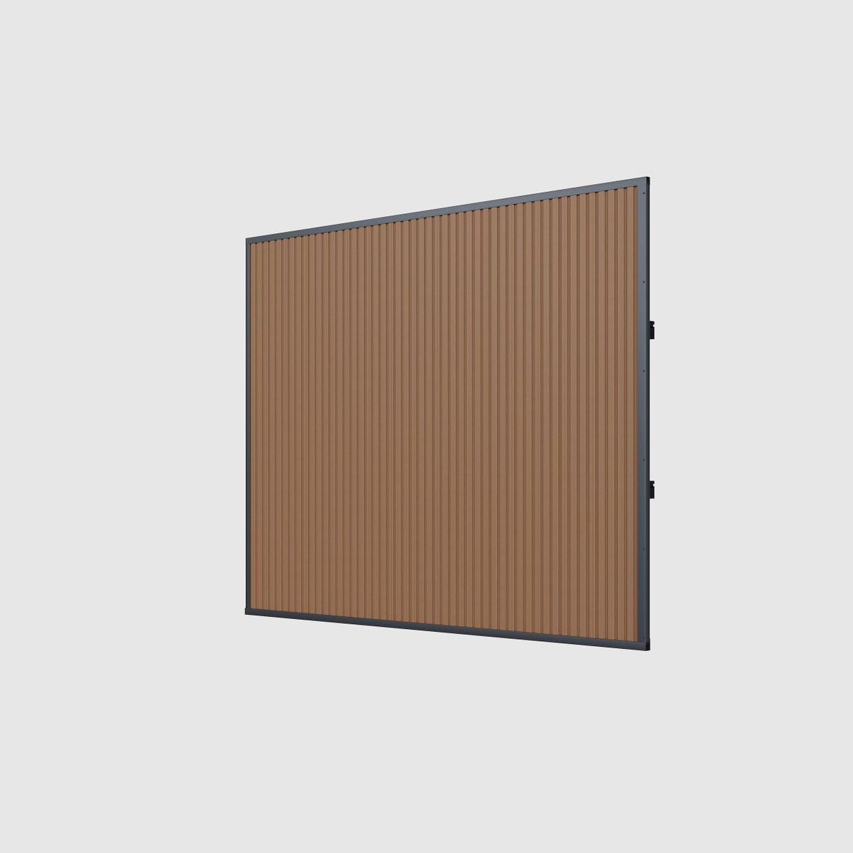 Porchenzo WPC design wand 300 cm - teak