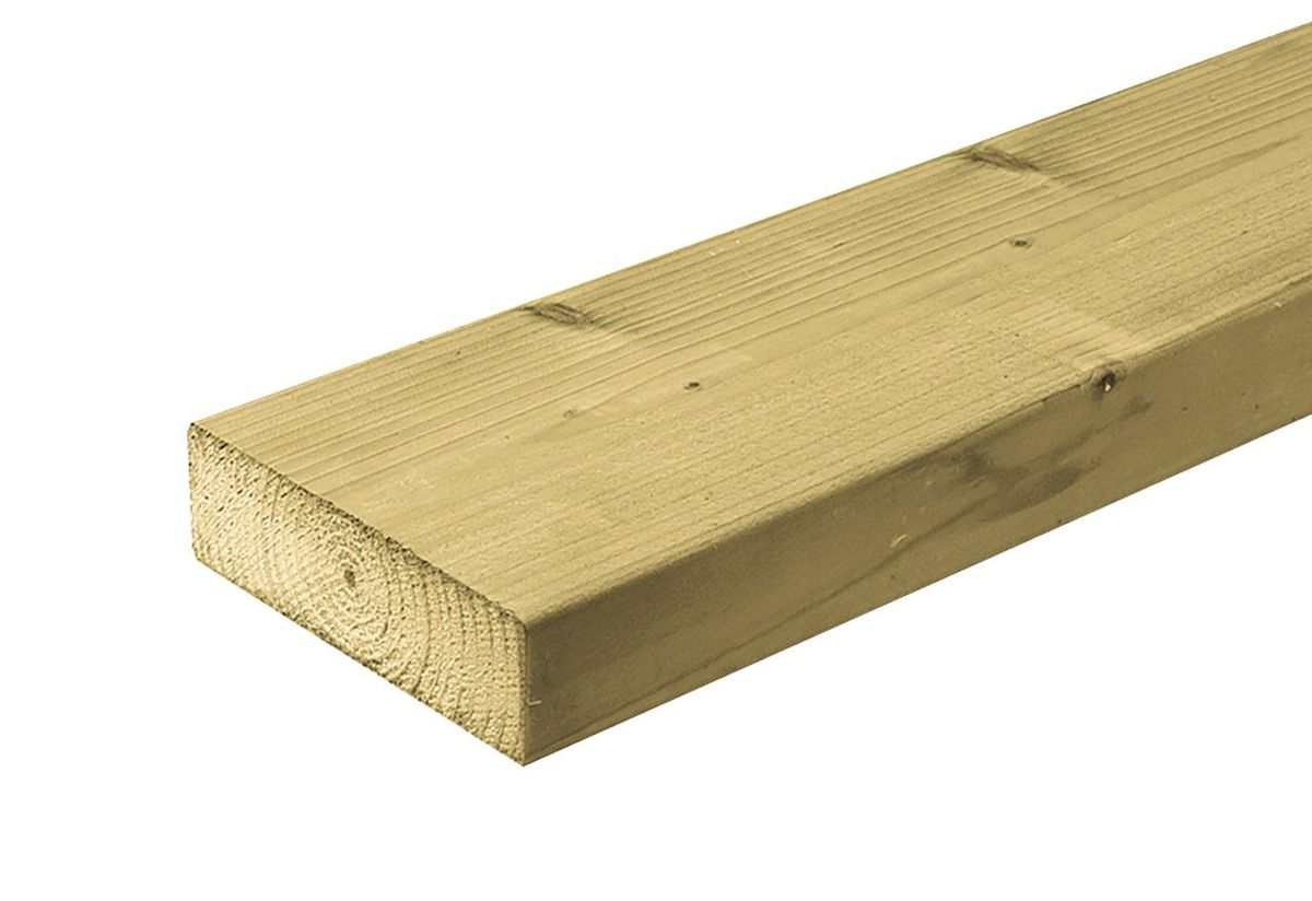 Azalp NE Vuren Balk Geschaafd 45 x 145 mm